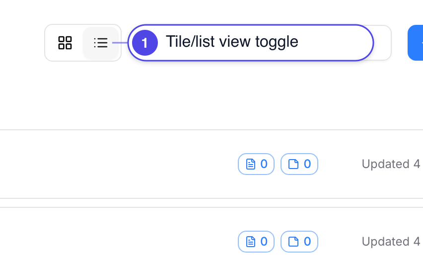 Toggle notebook view mode